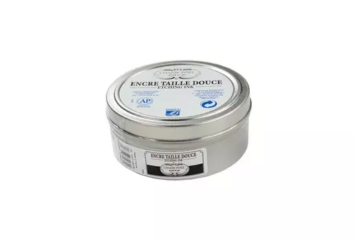 Краска офортная Lefranc&amp;Bourgeois 200 мл черный мякгий