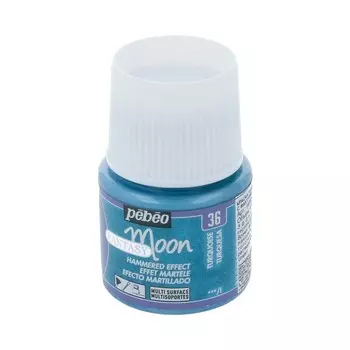 Краска Pebeo "Fantasy Moon" Лунные фантазии 45 мл с фактурным эффектом Бирюзовый