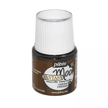 Краска Pebeo "Fantasy Moon" Лунные фантазии 45 мл с фактурным эффектом Шоколадный