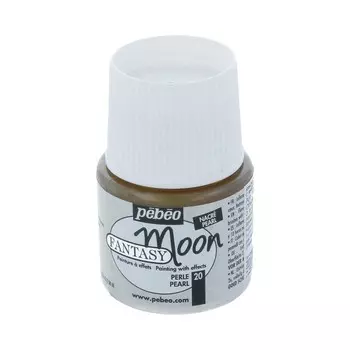 Краска Pebeo "Fantasy Moon" Лунные фантазии 45 мл с фактурным эффектом Жемчужный