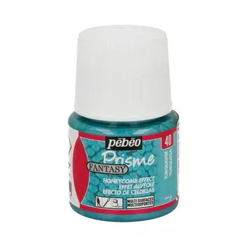 Краска Pebeo "Fantasy Prisme" Калейдоскоп 45 мл с фактурным эффектом Бирюзовый