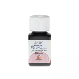 Краска по стеклу Ferrario "Vetro Color" 50 мл Рубиновый №476