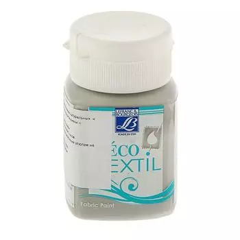 Краска по ткани Lefranc&amp;Bourgeois "Deco Textile" 50 мл Серебро с глиттером