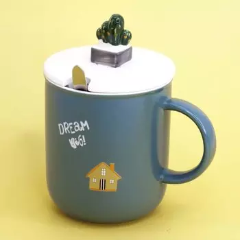 Кружка Cup green "Dream" 420 мл