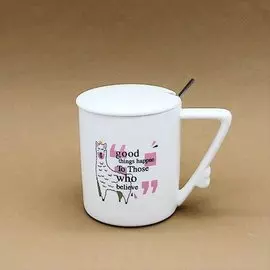 Кружка "Lama things", white 160 ml