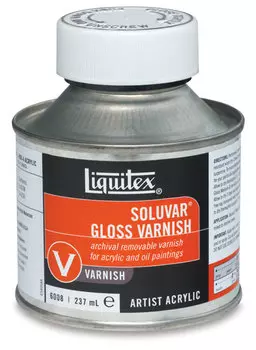 Лак акриловый Liquitex "Soluvar gloss varnish" 237 мл глянцевый