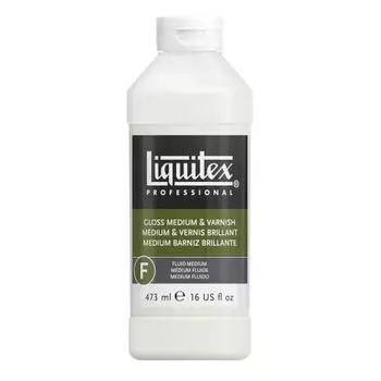 Лак-медиум акриловый Liquitex "Gloss medium varnish" 473 мл глянцевый