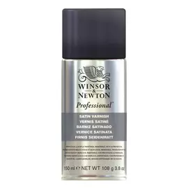Лак покрывной Winsor&amp;Newton 150 мл сатиновый, в аэрозоли