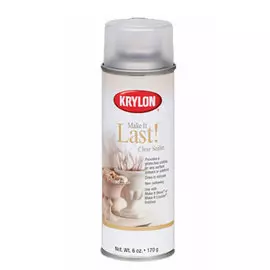 Лак защитный Krylon "Clear Sealer" 170 г сатиновый, в аэрозоли