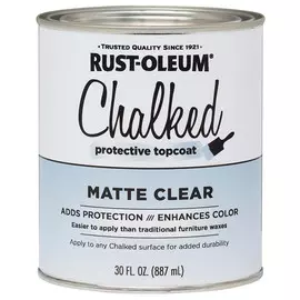Лак защитный ультраматовый Rust-oleum "Chalky" банка 125 мл, цвет прозрачный