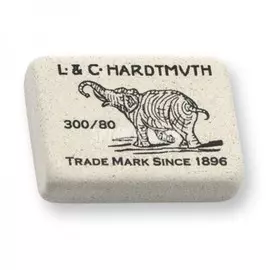 Ластик KOH-I-NOOR "Elephant" прямоугольный мягкий из каучука 30*20*8 мм