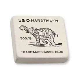 Ластик KOH-I-NOOR "Elephant" прямоугольный мягкий из каучука 55*47*16 мм