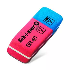 Ластик KOH-I-NOOR комбинированный для чернил и туши малый