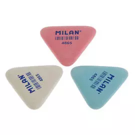 Ластик MILAN 4865, 36*33*6 мм треугольный, синтетический каучук