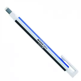 Ластик-ручка Tombow Mono Zero Eraser прямоугольный наконечник, бело-сине-черный, 2,5х5 мм