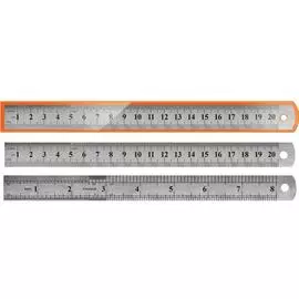Линейка металлическая Attache 20 см