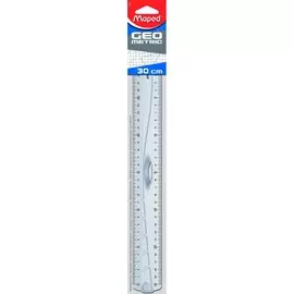 Линейка пластиковая 30 см Maped "Geometric"
