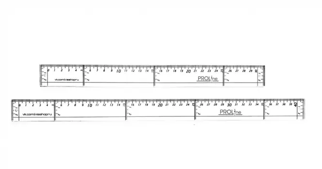 Линейка противоударная PROLine 20 см