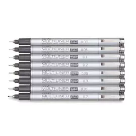 Линер Copic "Multiliner SP" заправляющийся, черный