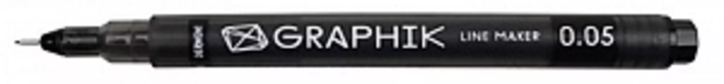 Линер Derwent "LINE MAKER" 0,05 мм черный