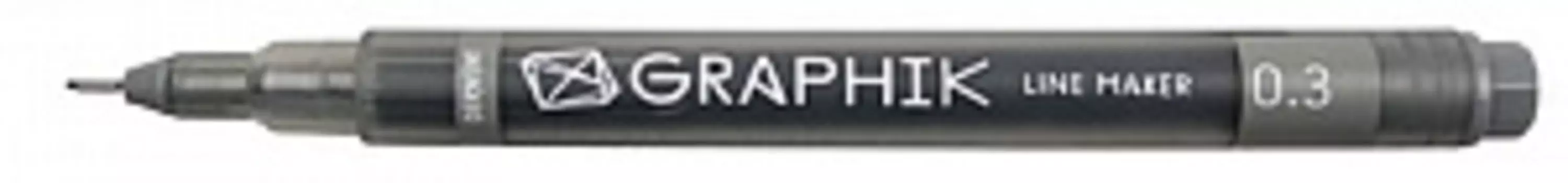 Линер Derwent "LINE MAKER" 0,3 мм графит