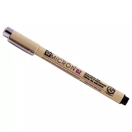 Линер Sakura "PIGMA MICRON 02" 0,30 мм, черный