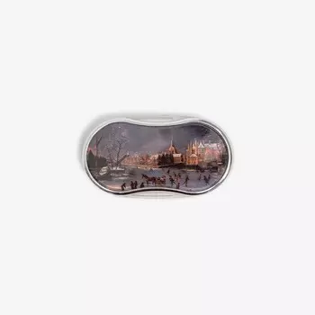 Лупа с подсветкой "Зимний вид Лейдена"