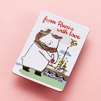 Магнит "From Russia with love"