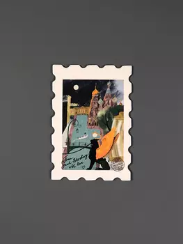 Магнит "Марка. Канал Грибоедова"