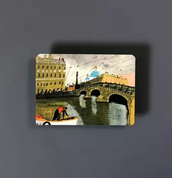 Магнит "Троицкий собор" 50х70 мм