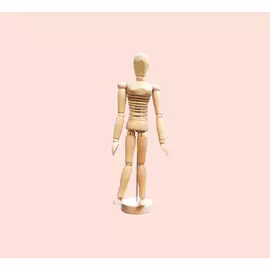 Манекен человека 40 см, женский гибкий