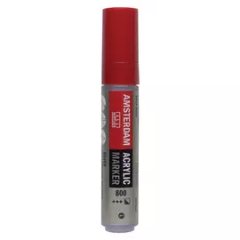 Маркер акриловый Talens "Amsterdam" 15 мм №800 Серебро