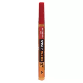 Маркер акриловый Talens "Amsterdam" 2 мм №270 Желтый средний АЗО