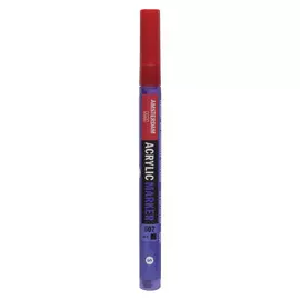 Маркер акриловый Talens "Amsterdam" 2 мм №507 Ультрамарин фиолетовый