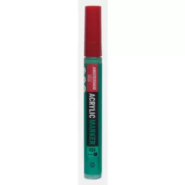 Маркер акриловый Talens "Amsterdam" 4 мм №615 Зеленый изумрудный