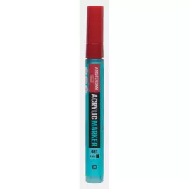 Маркер акриловый Talens "Amsterdam" 4 мм №661 Сине-зеленый