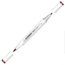 Маркер акварельный двусторонний SKETCHMARKER "Aqua Pro" Красновато-коричневый