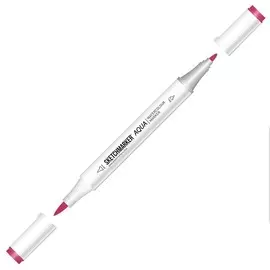 Маркер акварельный двусторонний SKETCHMARKER "Aqua Pro" Розовый глубокий