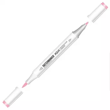 Маркер акварельный двусторонний SKETCHMARKER "Aqua Pro" Розовый сумеречный