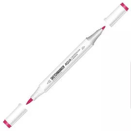 Маркер акварельный двусторонний SKETCHMARKER "Aqua Pro" Розовый темный