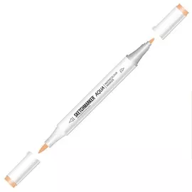 Маркер акварельный двусторонний SKETCHMARKER "Aqua Pro" Рыжевато-коричневый