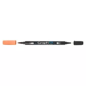 Маркер акварельный GRAPH'O двусторонний цв. 2110 Абрикосовый