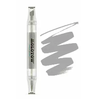 Маркер акварельный Molotow "AQUA Twin" Нейтральный Серый 04