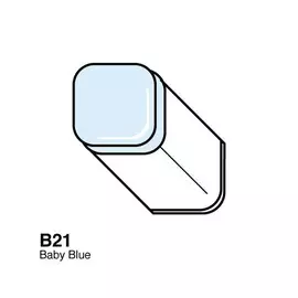 Маркер COPIC B21 (детский синий, baby blue)