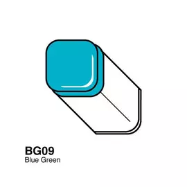 Маркер COPIC BG09 (сине-зеленый, blue green)