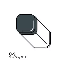 Маркер COPIC C9 (холодный серый, cool gray) (оттенок №9)
