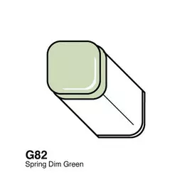 Маркер COPIC G82 (весенний тускло-зеленый spring dim green)