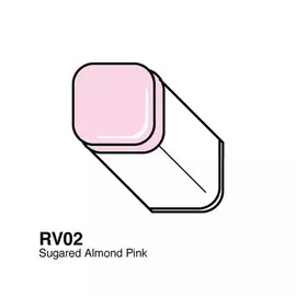 Маркер COPIC RV02 (сахарно-миндально-розовый sugared almond pink)