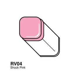 Маркер COPIC RV04 (ярко розовый, shock pink)