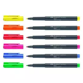 Маркер для декорирования Faber-Castell "Neon" 1,5 мм, пулевидный